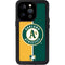 MLB Oakland Athletics Split iPhone 15 Pro Waterproof Case